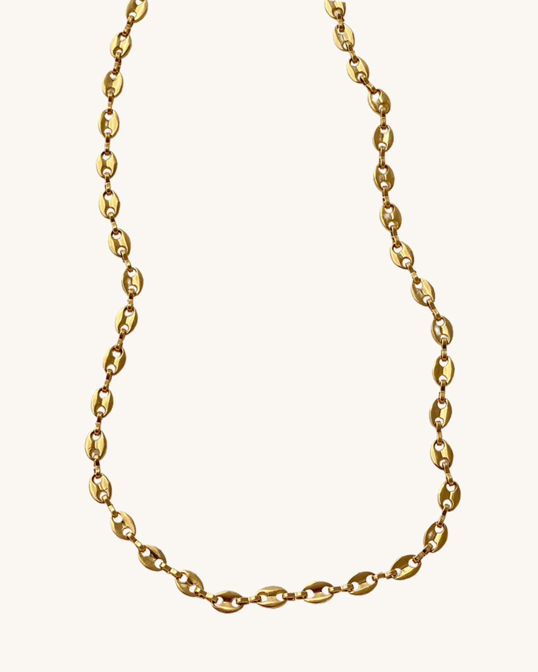 Mariner Chain Necklace in gold