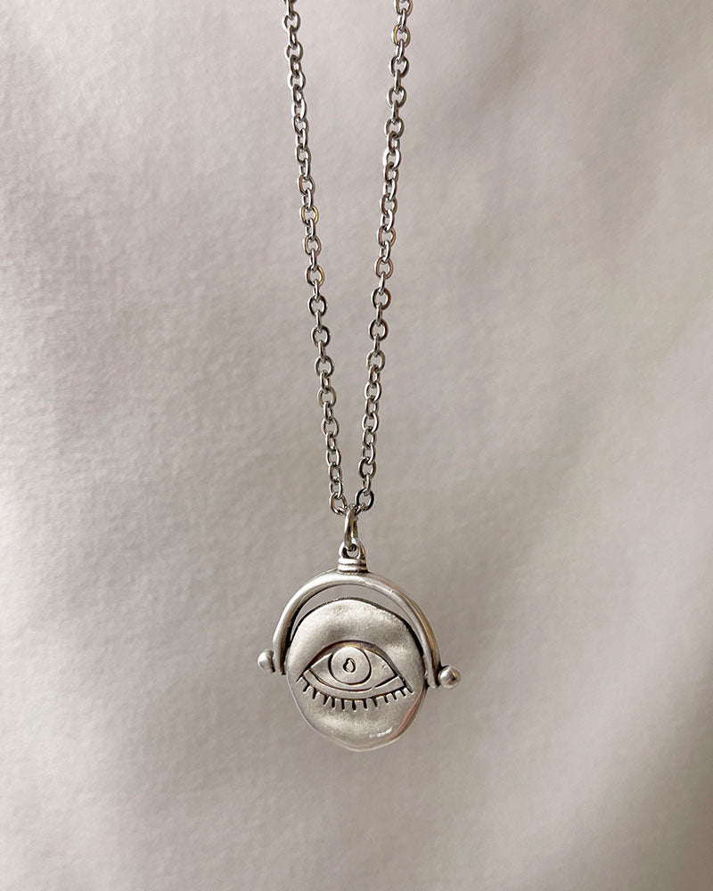 PROTECTIVE EYE PENDANT NECKLACE