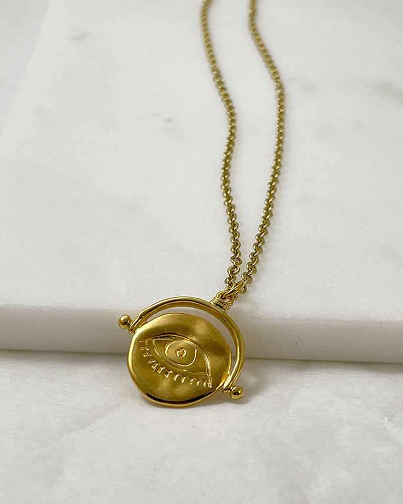 PROTECTIVE EYE PENDANT NECKLACE