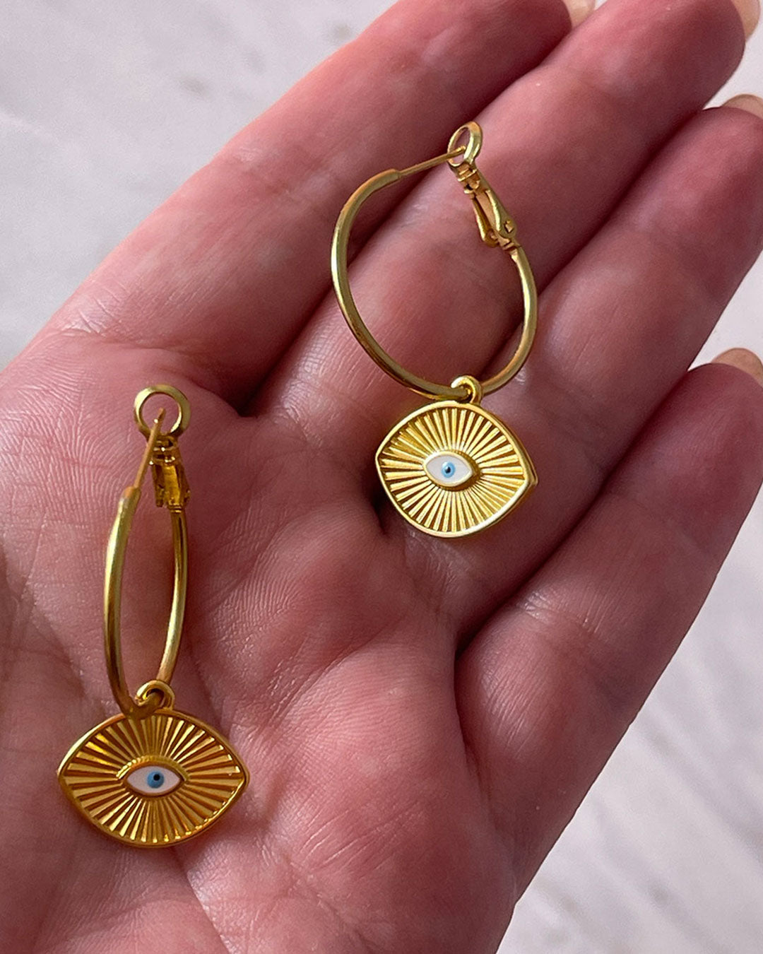 EVIL EYE EARRINGS