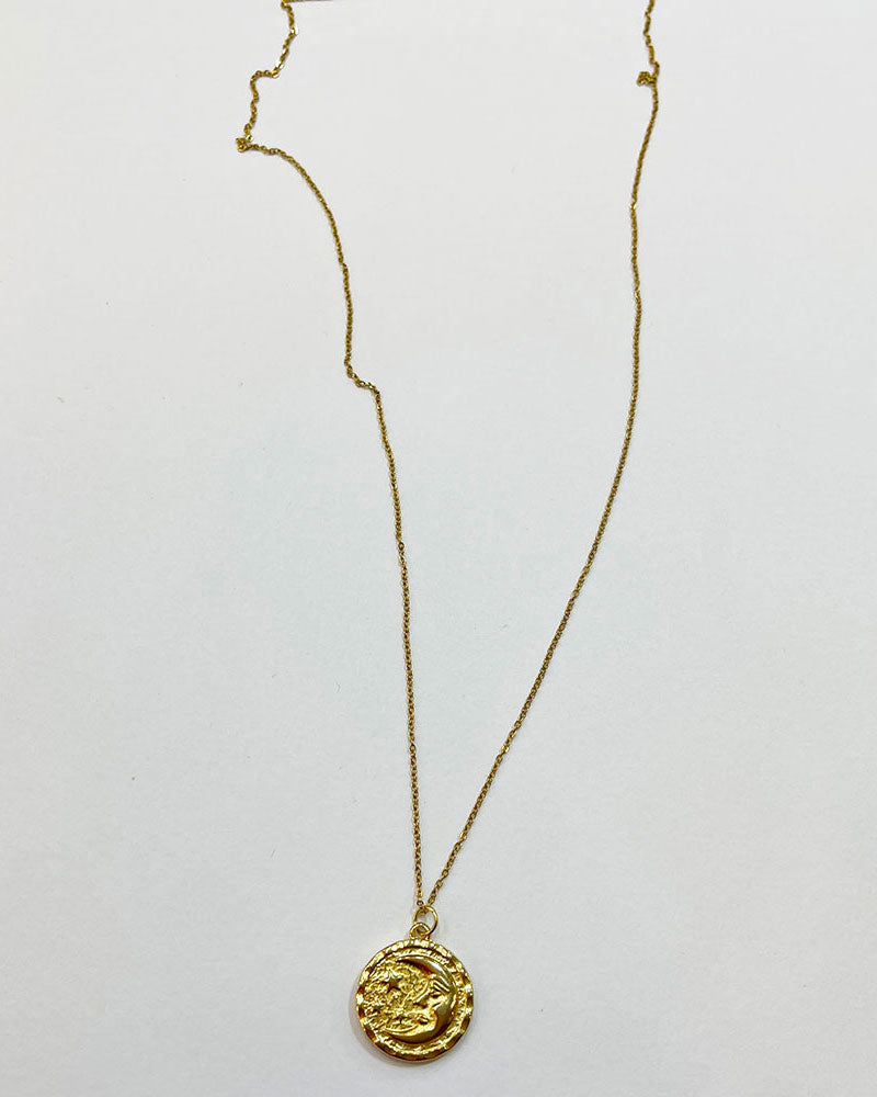 Sun and Moon Celestial Necklace