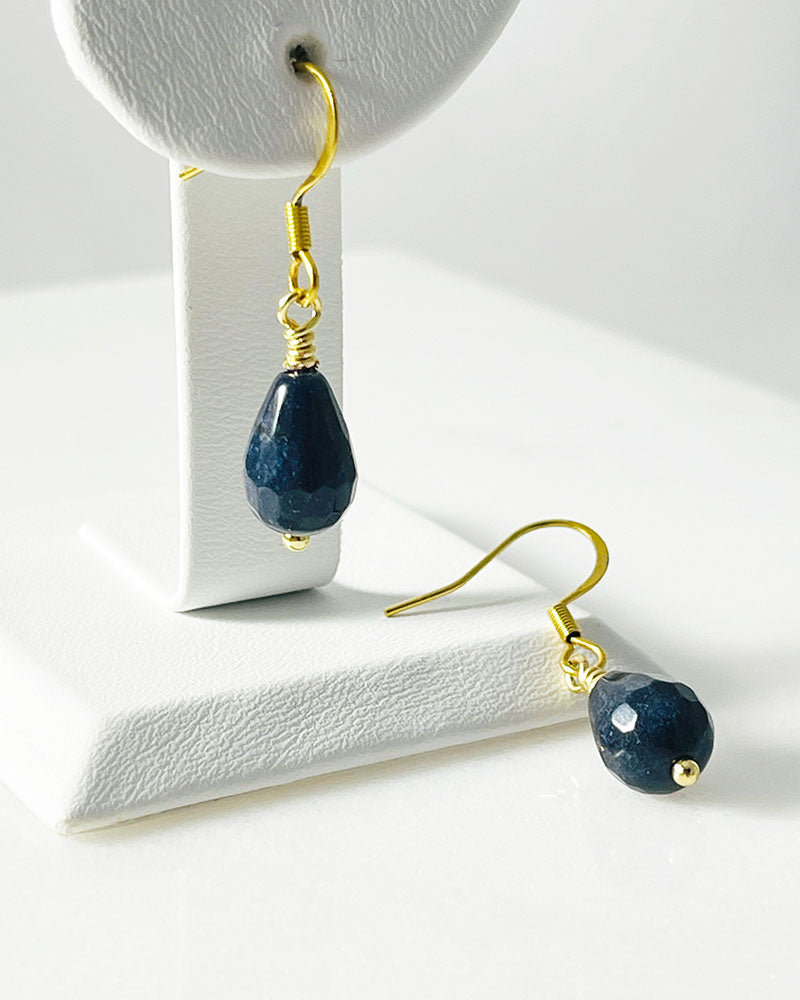 Blue on sale jade earrings