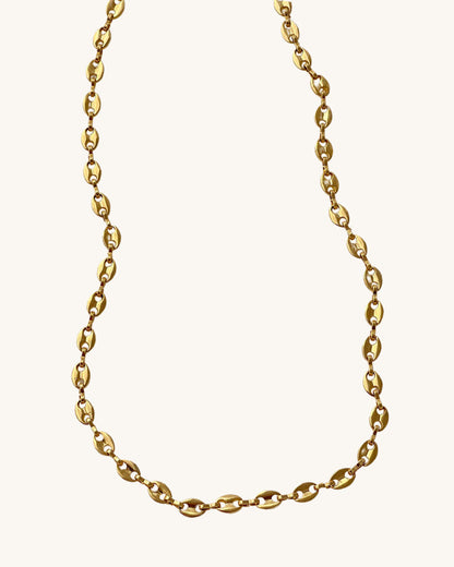 Mariner Chain Necklace in gold