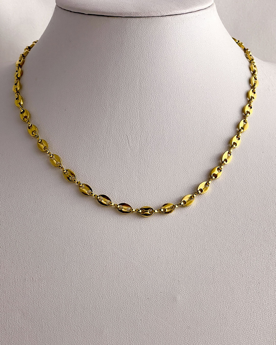 Mariner Chain Necklace in gold