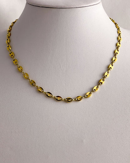 Mariner Chain Necklace in gold