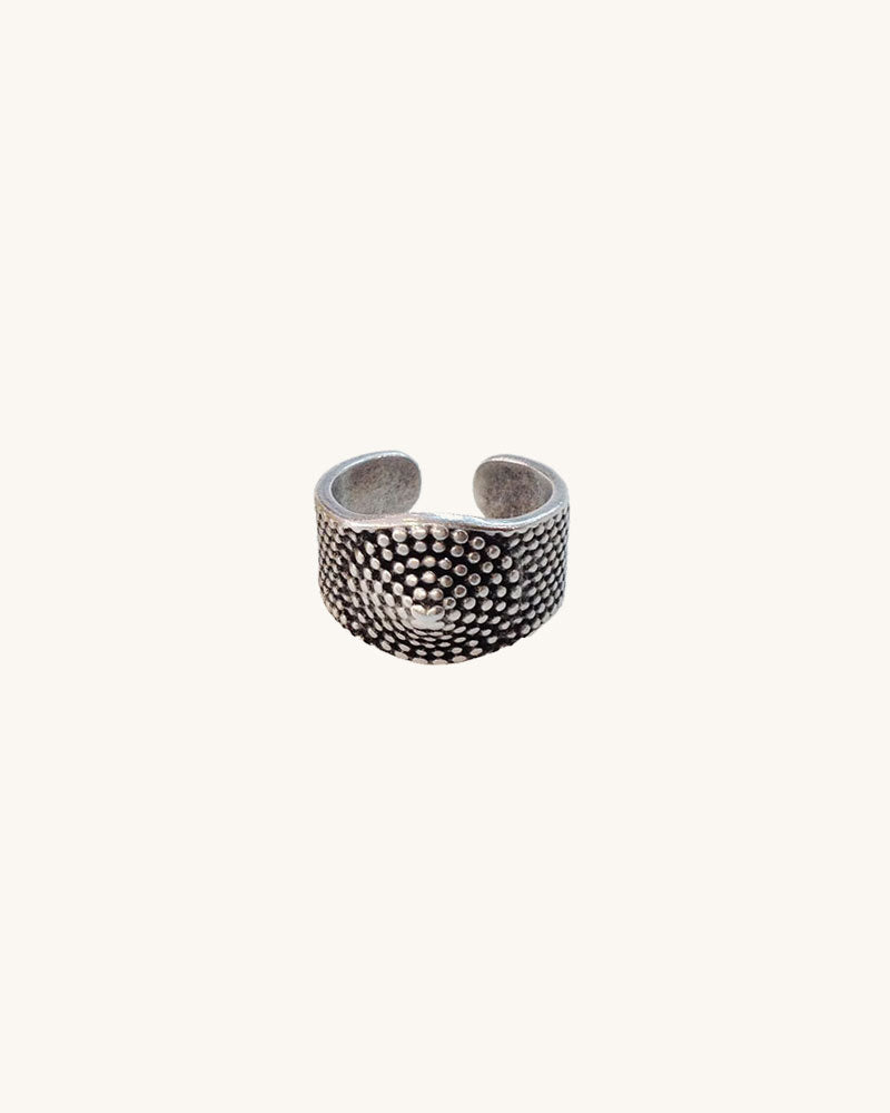 SILVER EYE RING