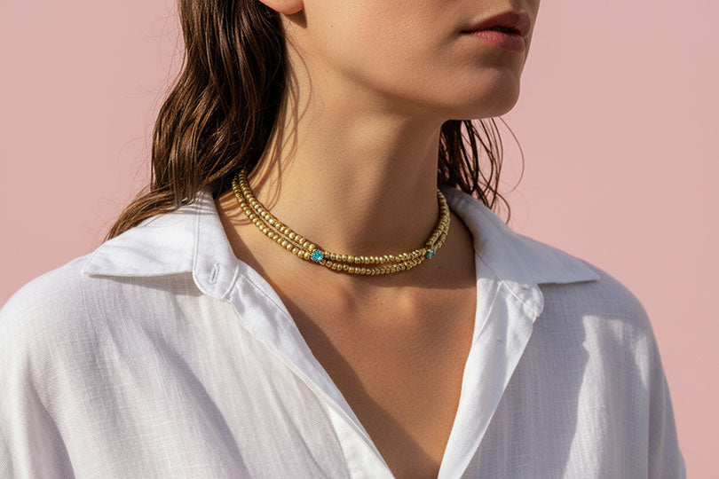Beaded necklaces collection