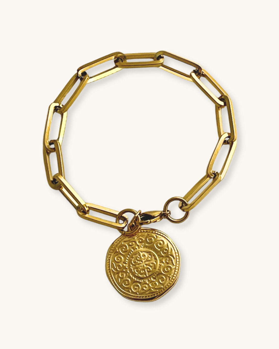 CHUNKY COIN BRACELET