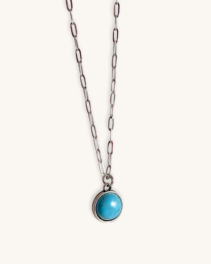 TURQUOISE PENDANT NECKLACE
