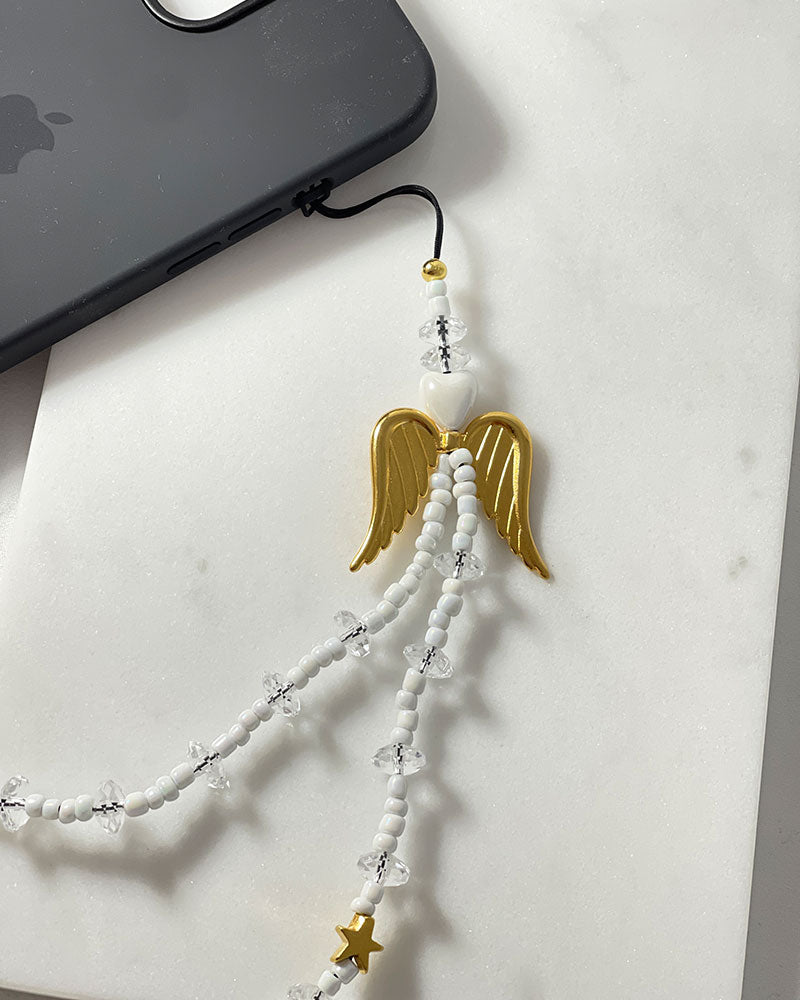 ANGEL WINGS PHONE CHARM