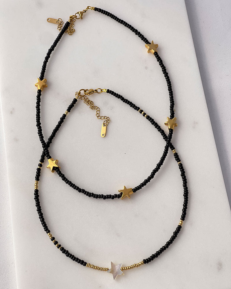 Beaded Blitz - Black Necklace - Paparazzi Accessories – Five Dollar Jewelry  Shop