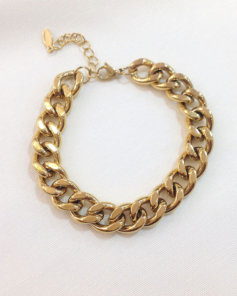 THICK CUBAN LINK BRACELET