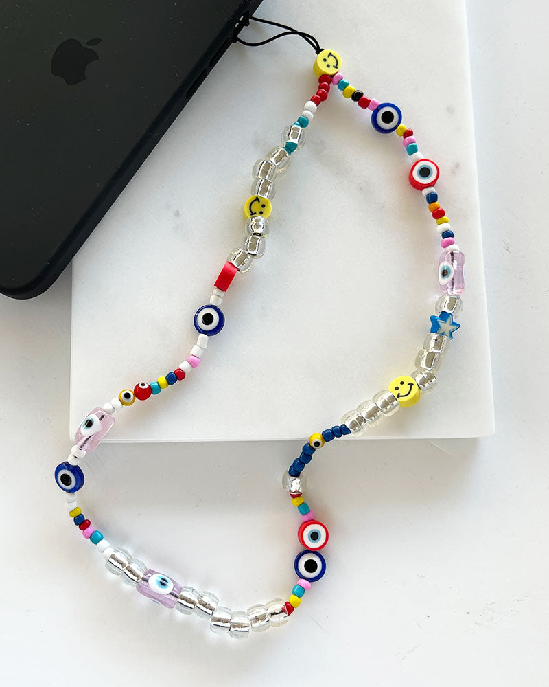 Cute Evil Eye Beaded Baby Anklet ( 7-8 Years) - Mata Payals Exclusive  Silver Jewellery