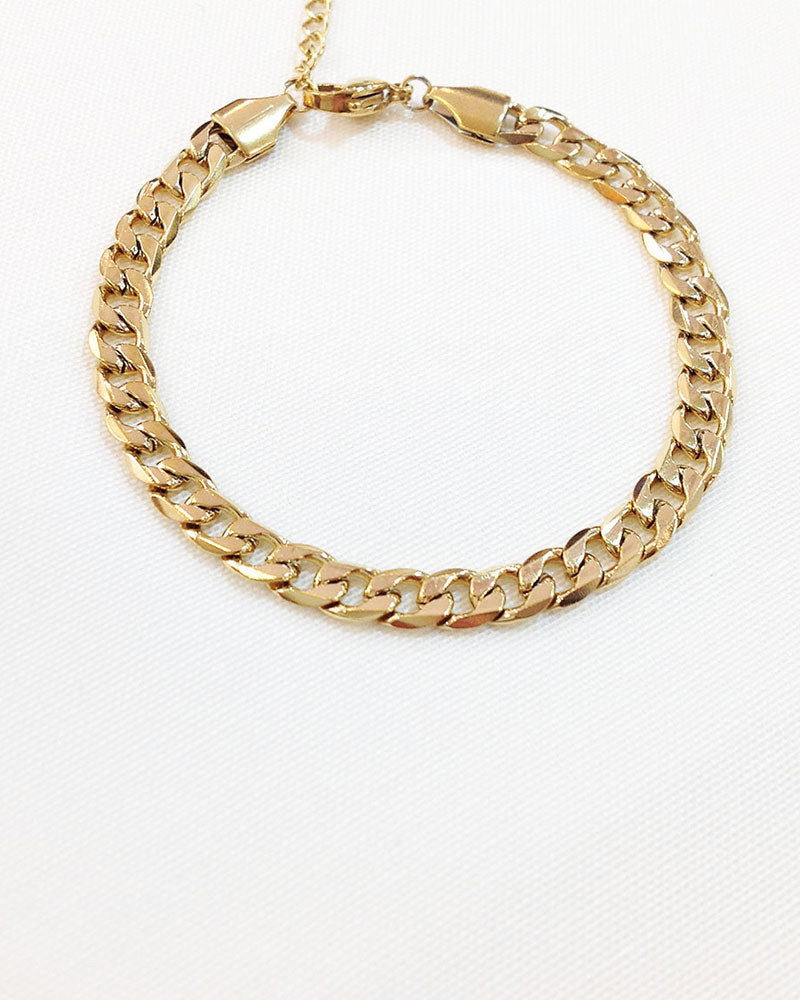 CURB CHAIN BRACELET