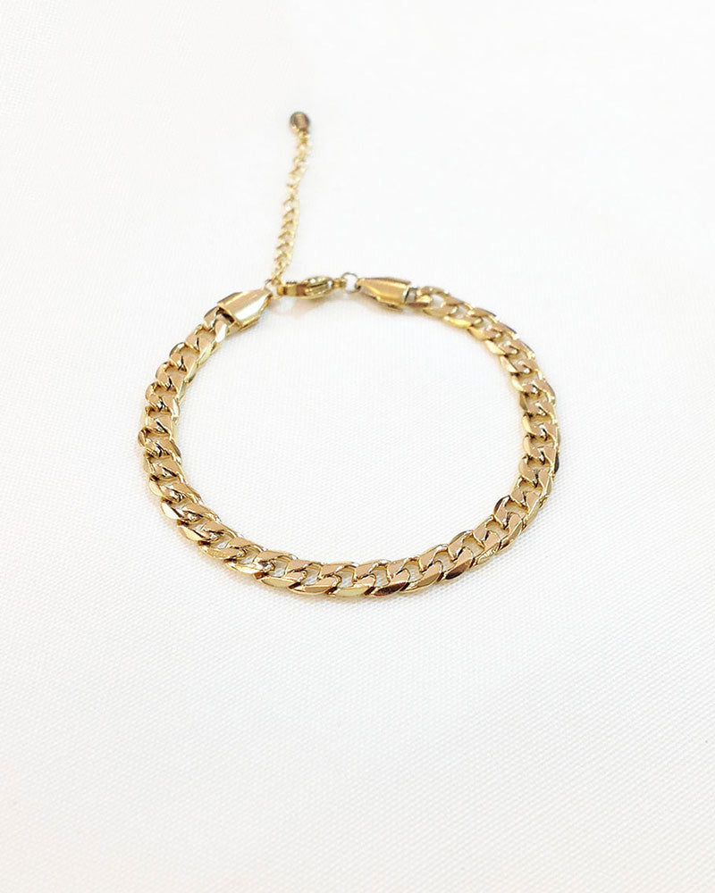 CURB CHAIN BRACELET