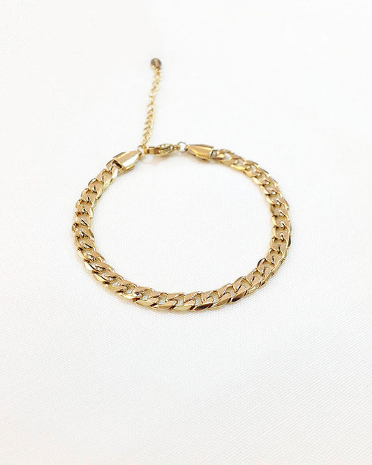 CURB CHAIN BRACELET