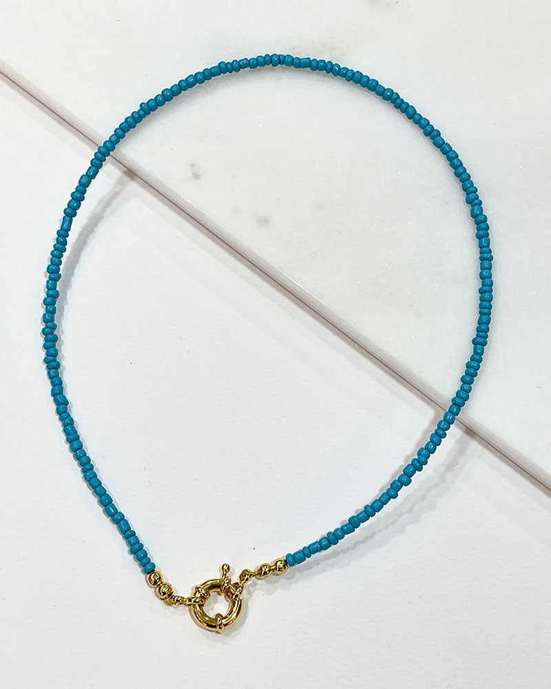 KENDRA CHOKER NECKLACE IN TURQUOISE