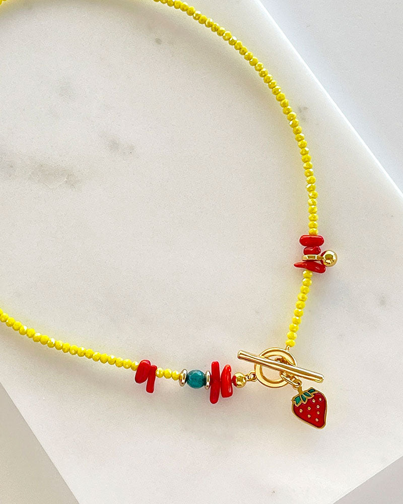 STRAWBERRY NECKLACE