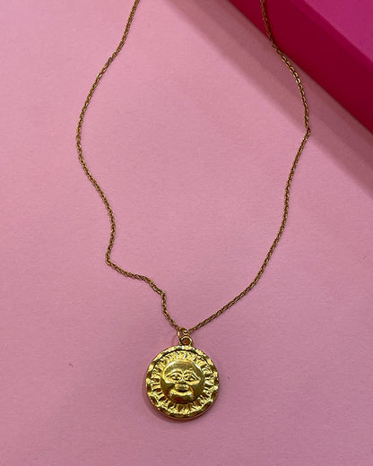 Sun and Moon Celestial Necklace