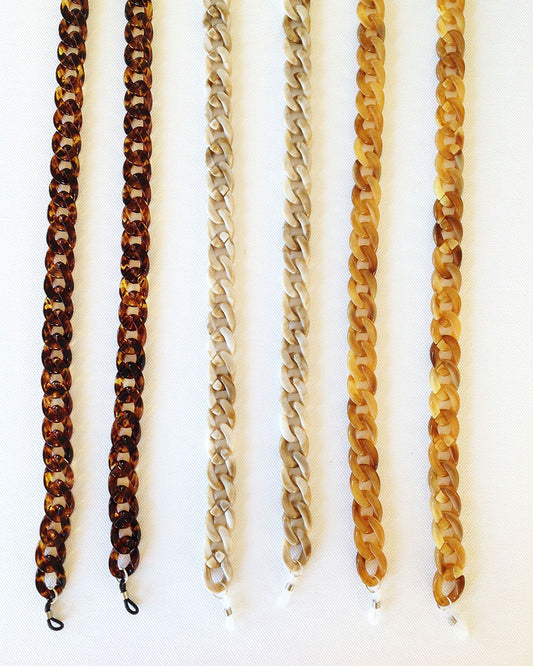 CHUNKY ACRYLIC GLASSES CHAIN