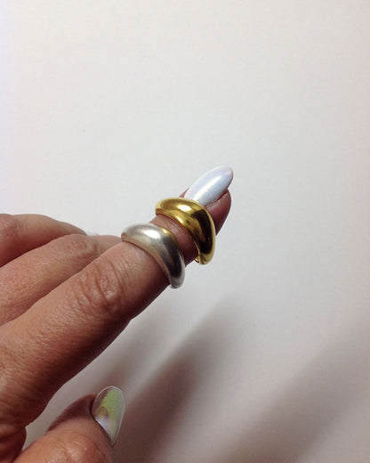 WAVE RING IN GOLD