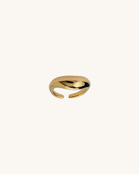 WAVE RING IN GOLD