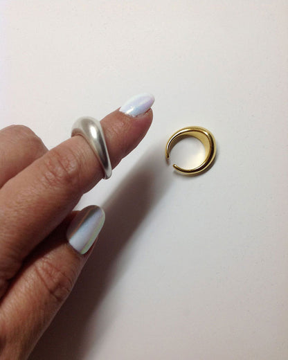 WAVE RING IN GOLD