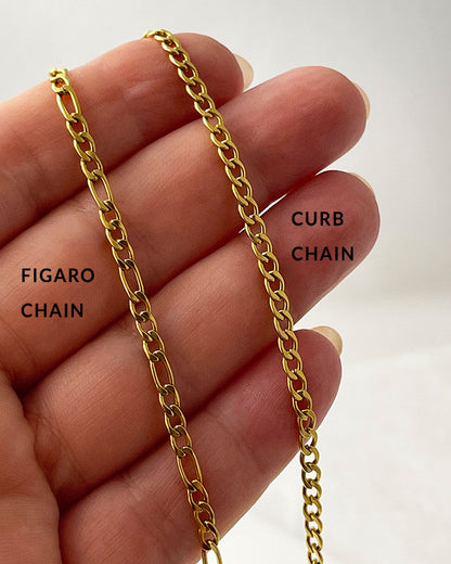 FIGARO - CURB CHAIN ANKLET