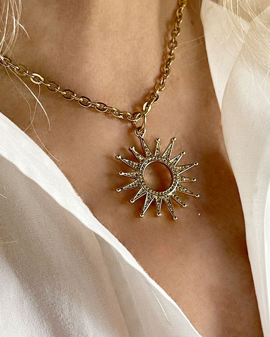 SUNBURST NECKLACE