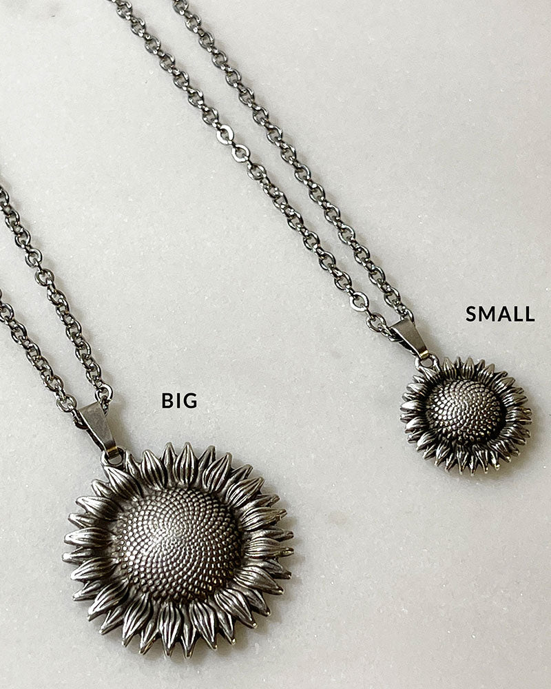 SUNFLOWER NECKLACE