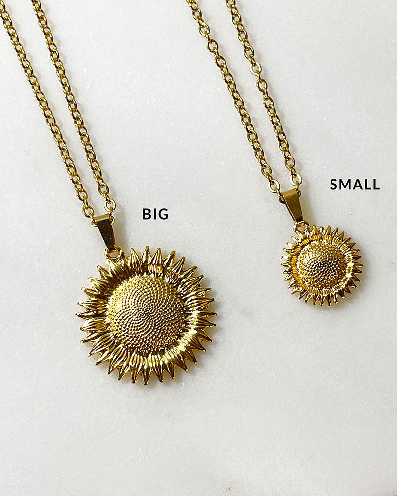 SUNFLOWER NECKLACE