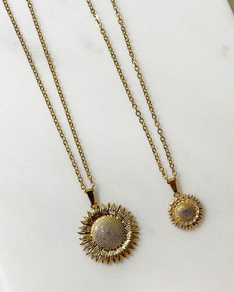 SUNFLOWER NECKLACE